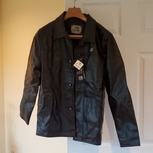 Mens Medium Leather Jacket